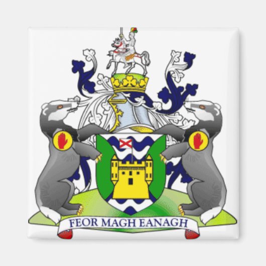 COUNTY Fermanagement Ireland Magneet (Voorkant)