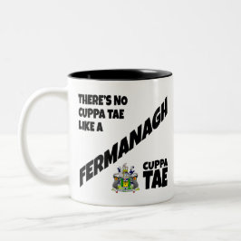 County Fermanagh Ireland Two-Tone Coffee Mok