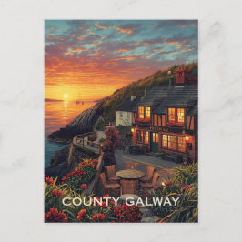 County Galway Briefkaart
