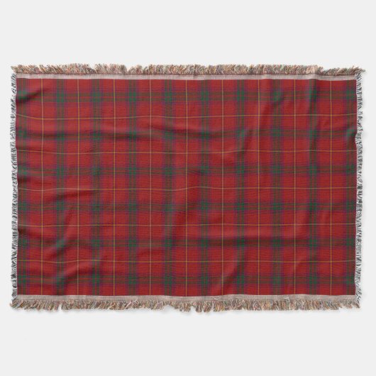 County Galway Irish Tartan Deken (Voorkant)
