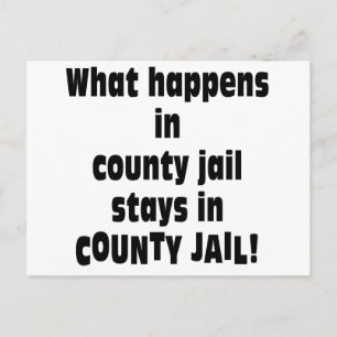 County Jail Briefkaart