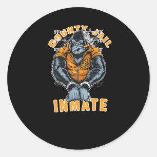 County Jail Inmate Ronde Sticker