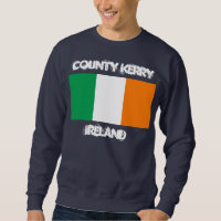 County Kerry, Ierland met Ierse vlag