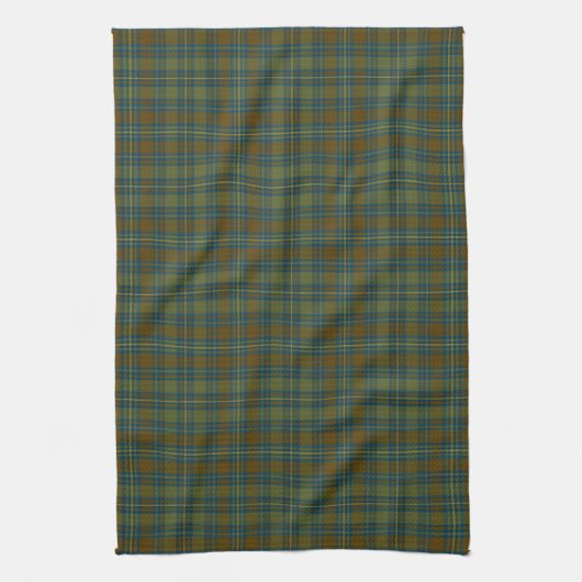 County Kerry Irish Tartan Theedoek (Verticaal)