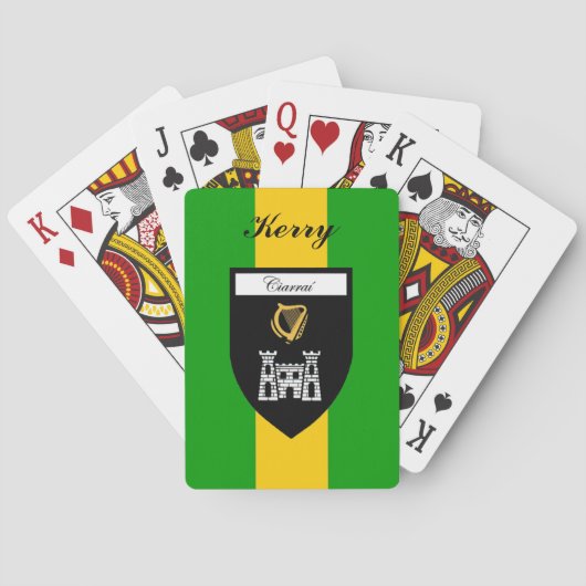 County Kerry-speelkaarten Speelkaarten (Achterkant)