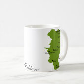 County Kildare Map & Crest Mokken (Voorkant rechts)