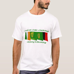 County Kilkenny Flags T-shirt