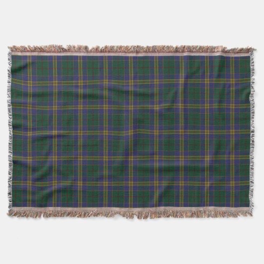 County Kilkenny Irish Tartan Deken (Voorkant)