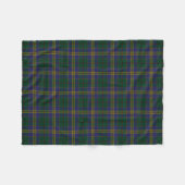 County Kilkenny Irish Tartan Fleece Deken (Voorkant (Horizontaal))