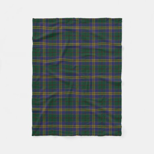 County Kilkenny Irish Tartan Fleece Deken (Voorkant)