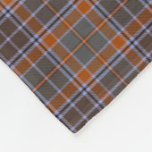 County Leitrim Irish Tartan Fleece Deken (Hoek)