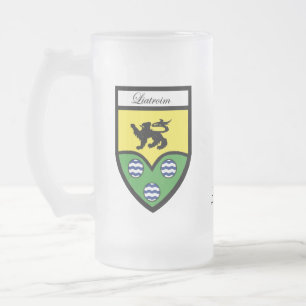 County Leitrim Map & Crest Mokken