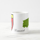 County Limerick Map & Crest Mokken (Center)