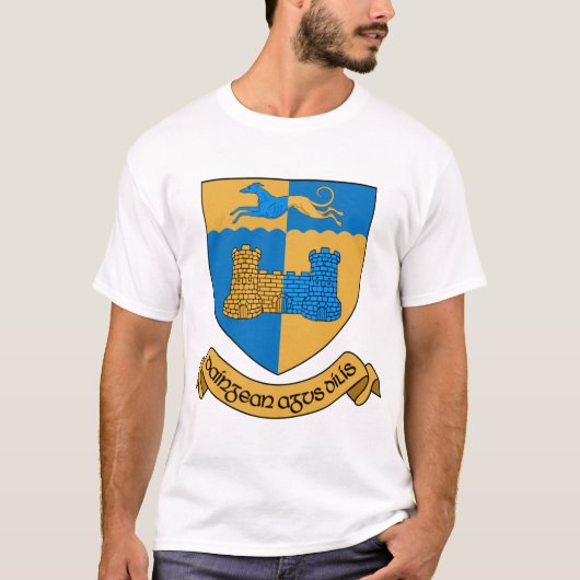 County Longford Ireland T-shirt (Voorkant)