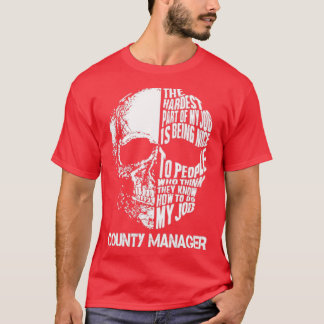 County Manager T-shirt