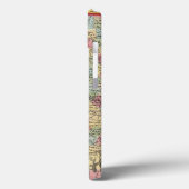 County Map of Texas Case-Mate iPhone Case (Achterkant / Links)