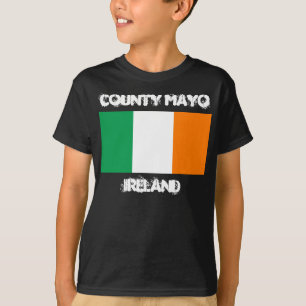 County Mayo, Ierland met de kinder vlag T-shirt