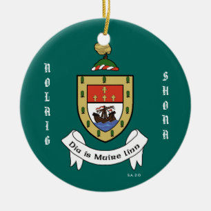 County Mayo Ireland Kerstversient Keramisch Ornament