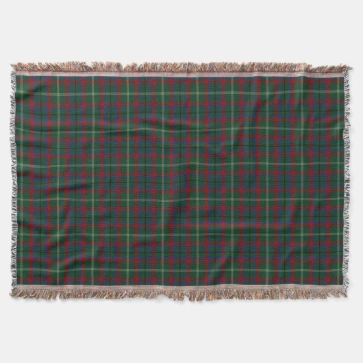 County Mayo Irish Tartan Deken (Voorkant)