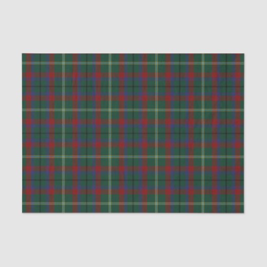 County Mayo Irish Tartan Tissuepapier (Voorkant)