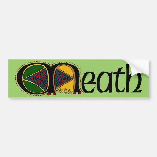 County Meath Bumpersticker (Voorkant)