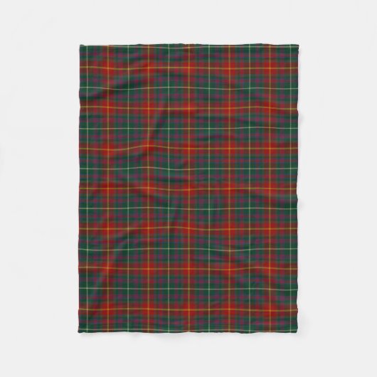 County Meath Irish Tartan Fleece Deken (Voorkant)