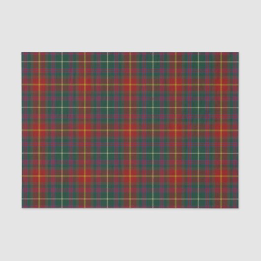 County Meath Irish Tartan Tissuepapier (Voorkant)