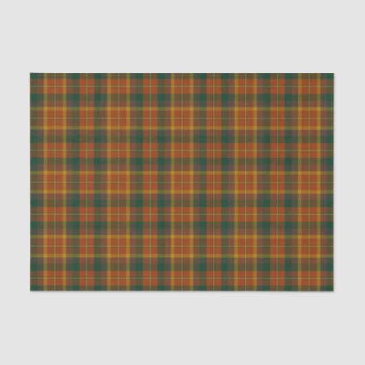 County Monaghan Irish Tartan Tissuepapier (Voorkant)