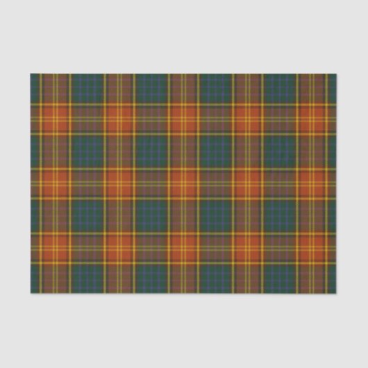 County Roscommon Irish Tartan Tissuepapier (Voorkant)