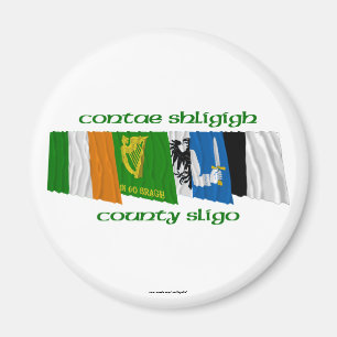 County Sligo Vlaggen Magneet