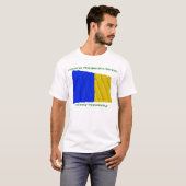 County Tipperary Colors T-shirt (Voorkant volledig)