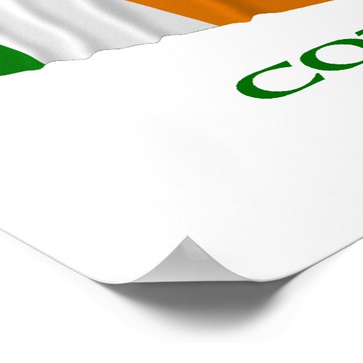 County Tipperary Flags Poster (Hoek)