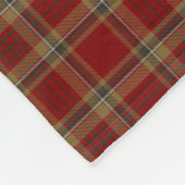 County Tyrone Irish Tartan Fleece Deken (Hoek)