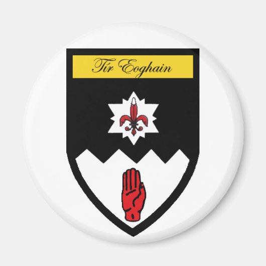 County Tyrone Magnet Magneet (Voorkant)