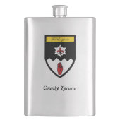 County Tyrone Premium Flask Flacon (Voorkant)