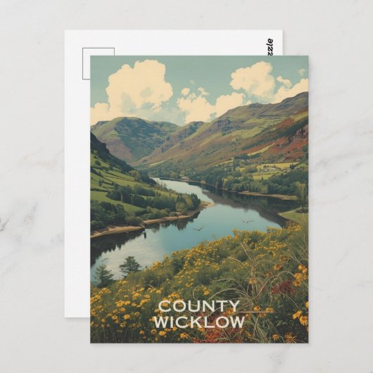 County Wicklow Briefkaart (Voorkant / Achterkant)