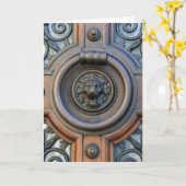 Coup de coup - carte d'écriture sainte de heurtoir (Fleur jaune)