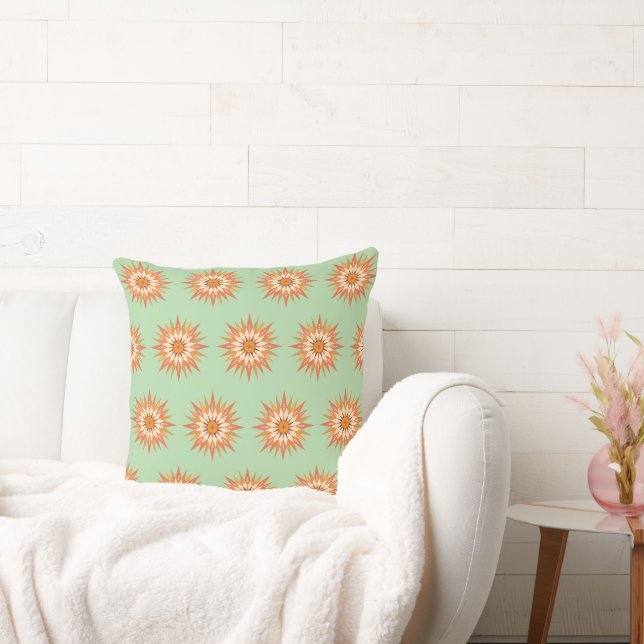 Coup de soleil Oreiller à lancer Boho (Canapé)