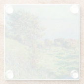 Coup de Vent | 1881 Glazen Onderzetter (Achterkant)