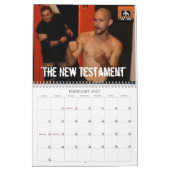 Coup du lapin luttant le calendrier 2008 (Feb 2027)