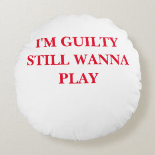 COUPABLE Coussin rond
