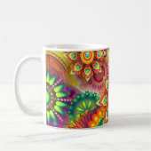 Coupe Abstraite colorée de Mug Coffee Mug (Gauche)