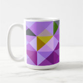 Coupe Abstraite de Geo Mug Lavender (Gauche)