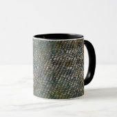 Coupe Abstraite Snakeskin Art Mug (Devant droit)