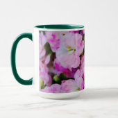 Coupe Art Mug de l'aquarelle florale rose (Gauche)