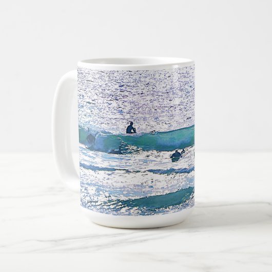 Coupe Artsy Surfer Mug (Devant gauche)