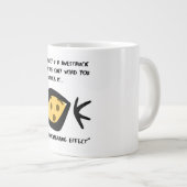 Coupe 'Awestruck' Fun Mug 20 oz Boomeranged Effet (Devant droit)