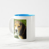 Coupe beagle de chiot de chiot de café Mug (Devant gauche)