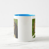 Coupe beagle de chiot de chiot de café Mug (Centre)