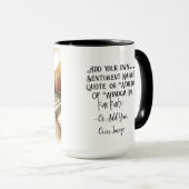 Coupe beagle Sunn sur Porch Coffee Mug (Devant droit)